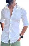 Popcorn Cotton Shirts for Men